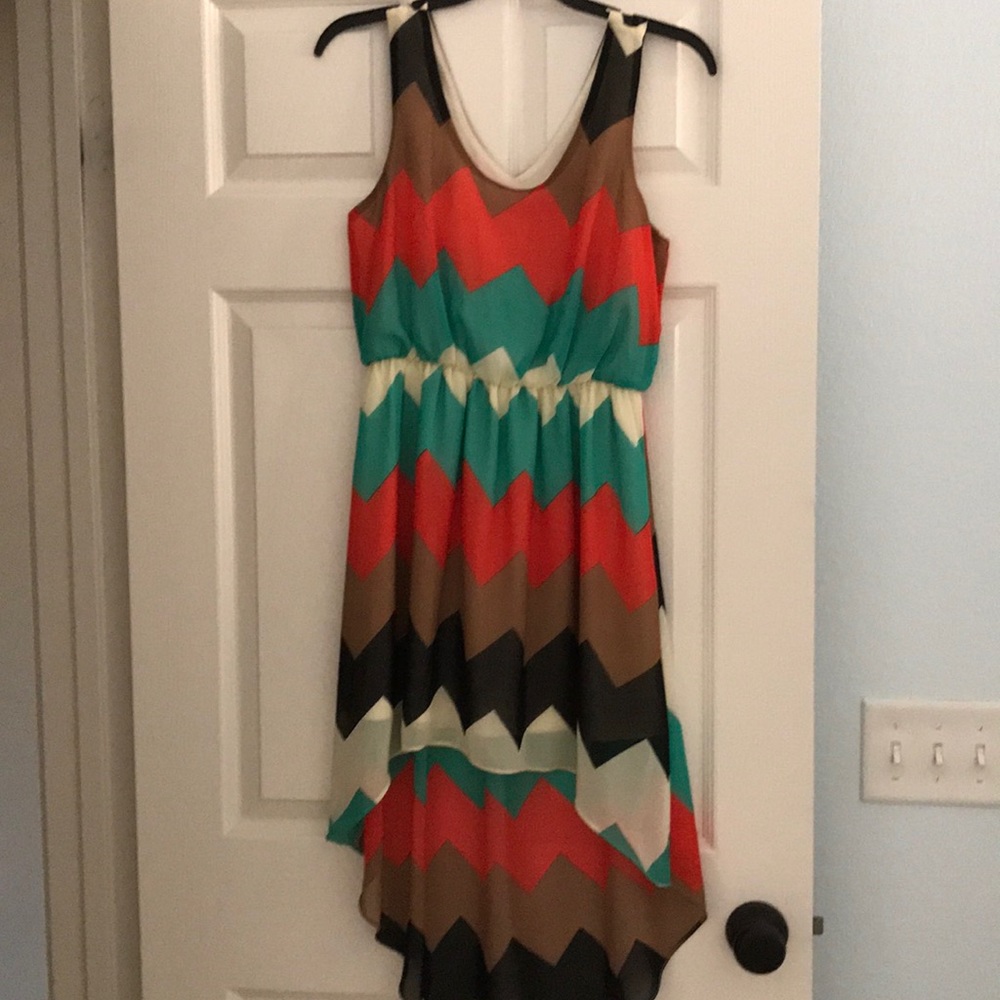 High & low dress